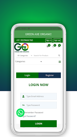 Green Axe Organic Screenshot 2
