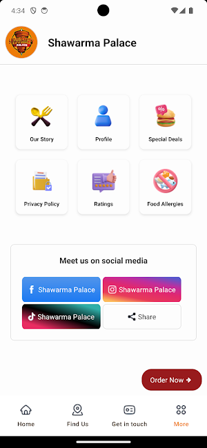 Shawarma Palace Birmingham Screenshot 3