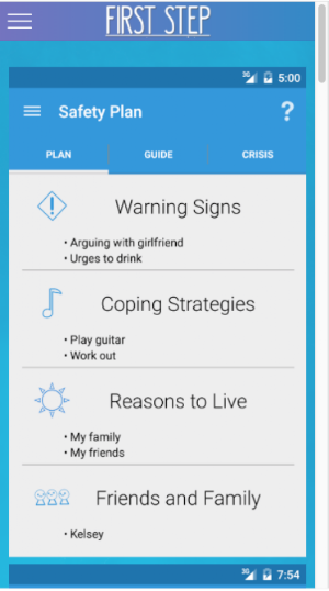 First Step Screenshot 2