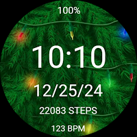 Christmas Tree Light Watchface