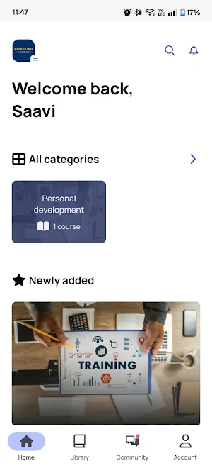 Reskilling Jourrney Screenshot 1
