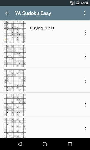 YA Sudoku Screenshot 1