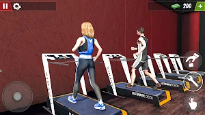 Gym Fitness Bodybuilding Sim Screenshot 2