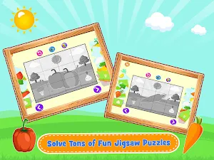 Vegetables Alphabet Kids Games Screenshot 2
