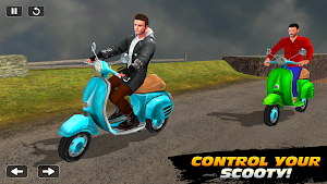 Indian Bike Game 3D Scooty Pro Screenshot 2