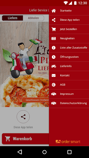 Liefer Service L'Italiano Screenshot 2