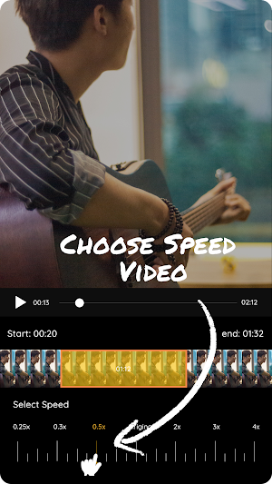 Slow & Fast Motion Video maker Screenshot 1