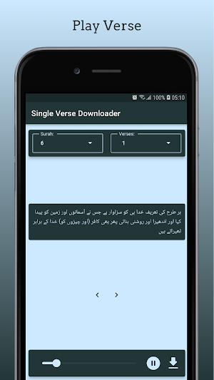 Single Verse Downloader Screenshot 1