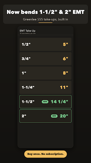 Conduit Bender: Bend Calc Screenshot 0