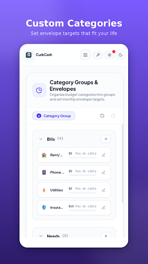CurbCash – Budget & Expenses Screenshot 3
