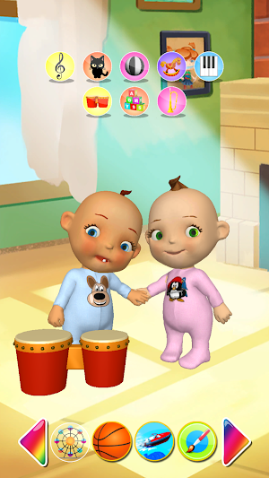 Talking Baby Twins Newborn Pro Screenshot 0