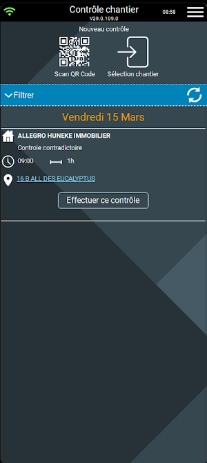 Ace Controle Chantier Screenshot 0