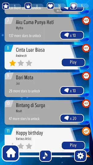 Piano Tiles Lagu Indonesia Screenshot 1