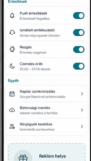 Névnap-Születésnap Emlékeztető Screenshot 3