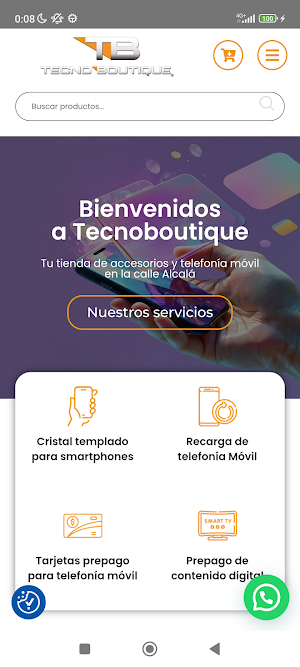 Tecnoboutique Screenshot 0