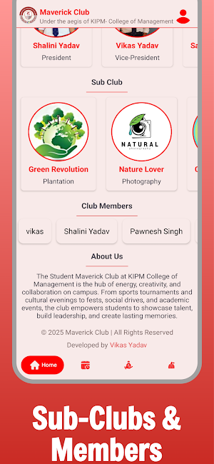 Maverick Club : KIPM- CM Screenshot 1