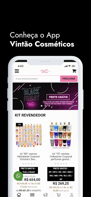 Vintão Cosméticos Screenshot 2