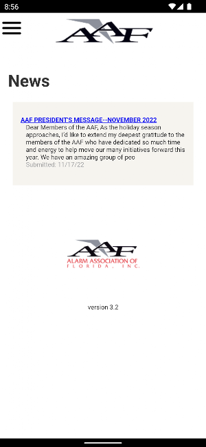 Alarm Association of Florida Screenshot 3