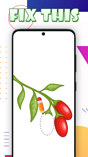 DOP-Draw One Part Puzzle Game Screenshot 1