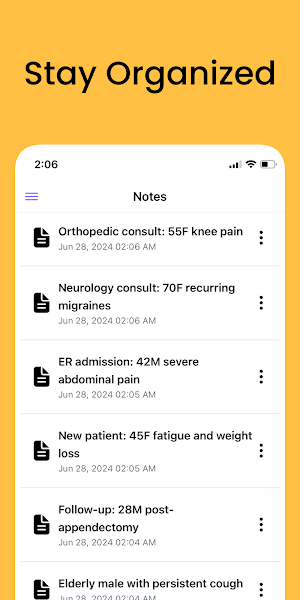 OrbVoice: Medical AI Scribe Screenshot 3
