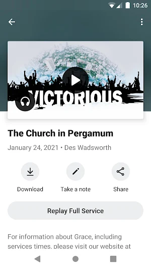 Grace Community Church - AZ Screenshot 2