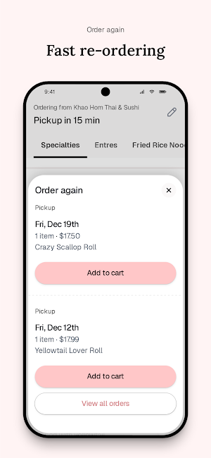 Khao Hom Thai & Sushi Screenshot 3