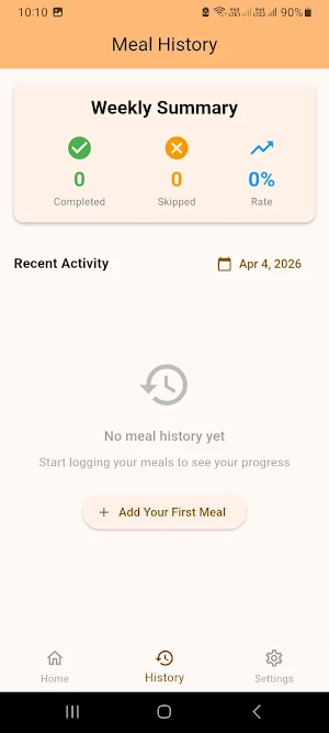 Meal Reminder: Gym Timer Screenshot 2