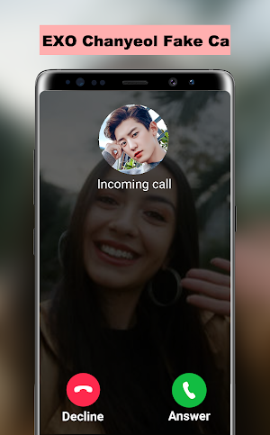Chanyeol Fake Call Screenshot 2