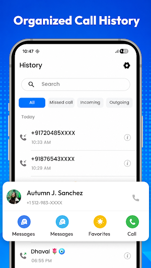 Contacts: Phone Calls & Dialer Screenshot 0