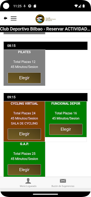 Club Deportivo Bilbao Screenshot 2