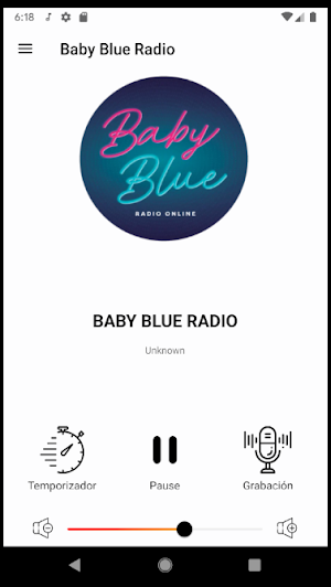 Baby Blue Radio Screenshot 0