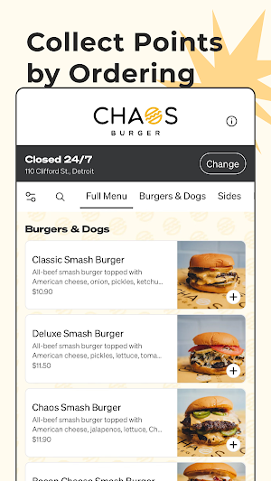 Chaos Burgers Screenshot 1