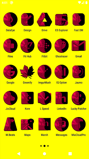 Wicked Crimson Icon Pack Screenshot 2