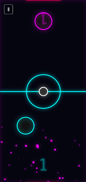 Neon Air Hockey - 2 Player Screenshot 2