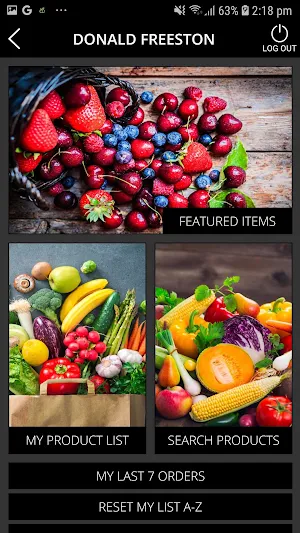 Donald Freeston Fresh Produce Screenshot 2