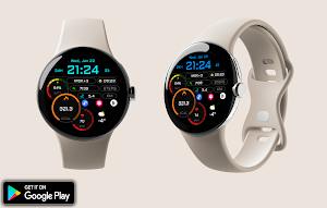 Digital Fnx370 Watch Face Screenshot 3
