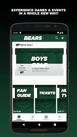Norwalk Bears Athletics Screenshot 0