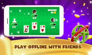 Call break offline card game Screenshot 2