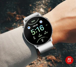 Sporty Daylight Watch Face Screenshot 2