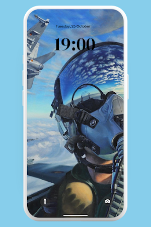 Aesthetic Pilot Wallpaper 4K Screenshot 1