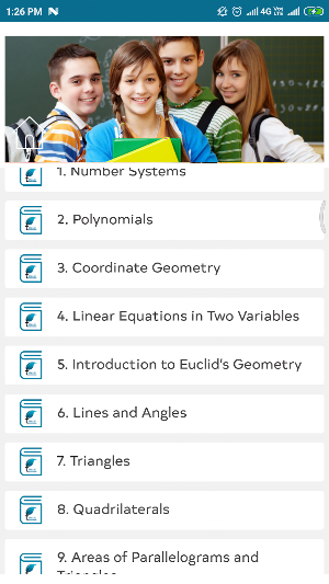 NCERT Solutions Class 9 Maths in English offline Screenshot 2