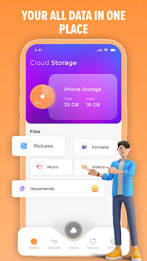 Cloud Storage: Drive Backup Screenshot 0