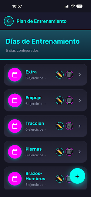 MyWorkOut Screenshot 2