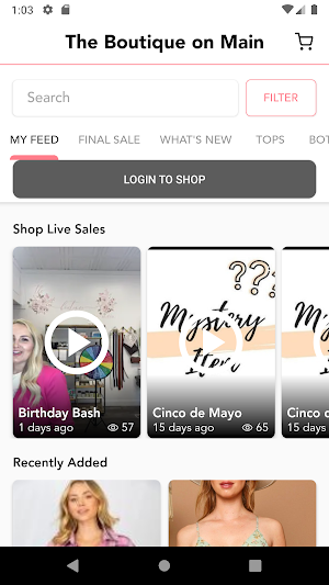 The Boutique on Main Screenshot 1