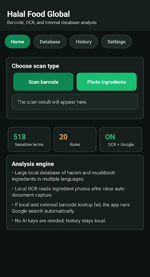 Halal Food Global         حلال Screenshot 1