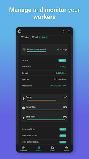 ClubMining IO - Cloud Mining Screenshot 2