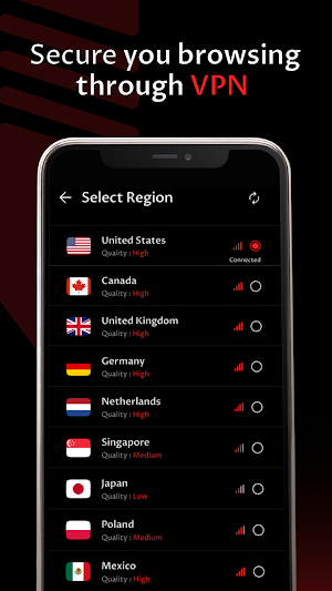 Private Video Downloader - VPN Screenshot 1