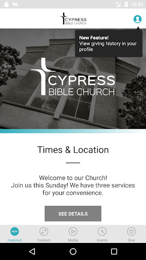 Cypress Bible Church Screenshot 0