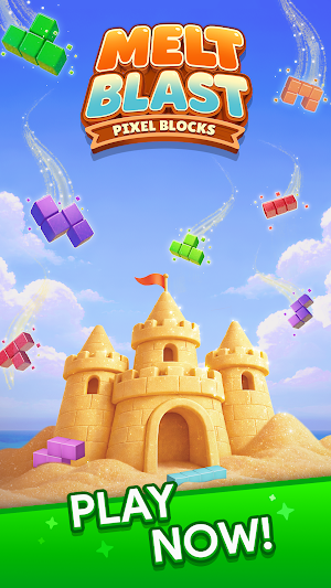 Melt Blast: Pixel Blocks Screenshot 0