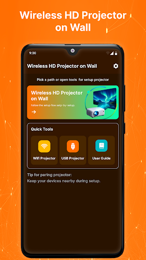 HD Video Projector Wall App Screenshot 0